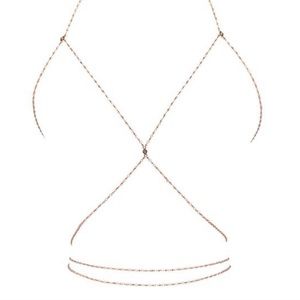 Luv aj evil eye chain body wrap